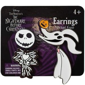 Nightmare Before Christmas Jewelry Hypoallergenic Earrings